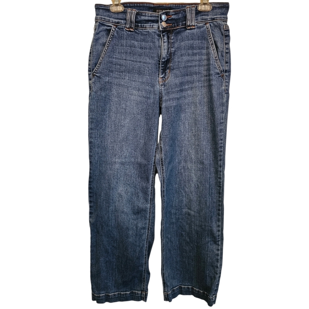 Judy Blue Wide Leg Stretch Jeans in SIZE 11